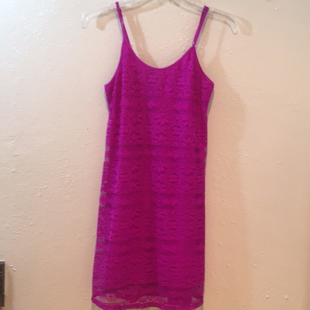 Purple dress